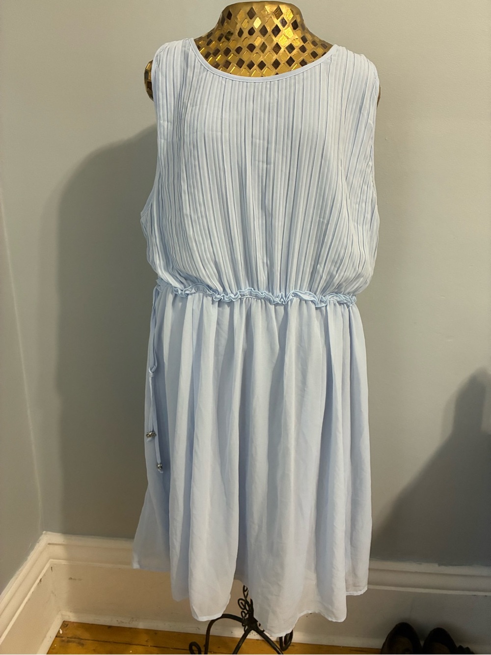 Disney Cinderella Pleated Chiffon Skater Dress
